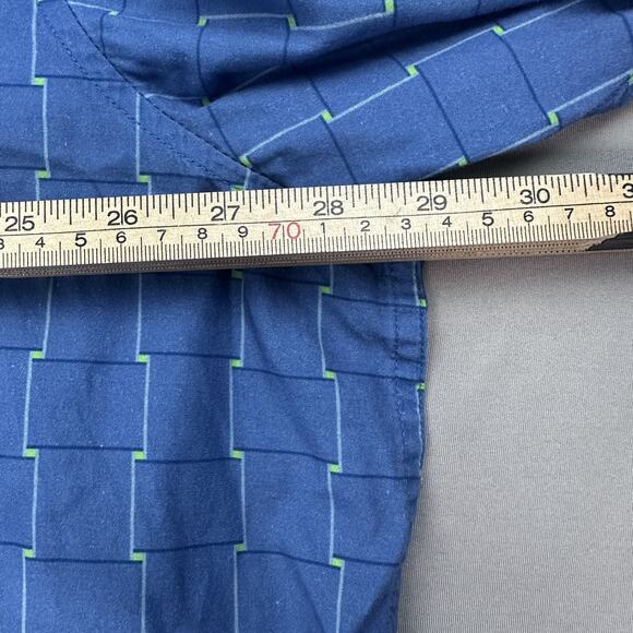 Robert Graham Shirt Mens 2XLT Geometric Pattern Designer Contrasting Trims - Picture 11 of 16